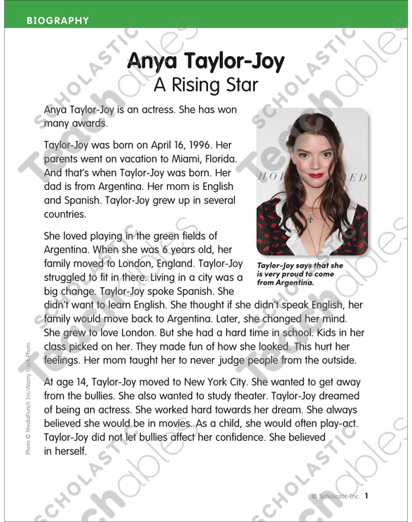 Anya Taylor-Joy - Biografia, Últimas Notícias, Curiosidades, Idade e muito  mais!