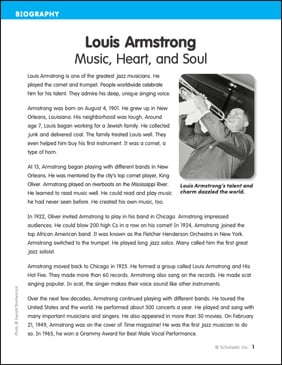 Louis Armstrong: Heart, Music, and Soul