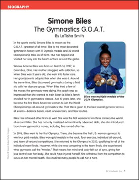 Simone Biles: The Gymnastics G.O.A.T.