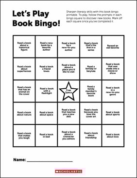 Book Bingo