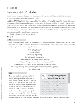 Develop a Vivid Vocabulary: Writing to Prompts