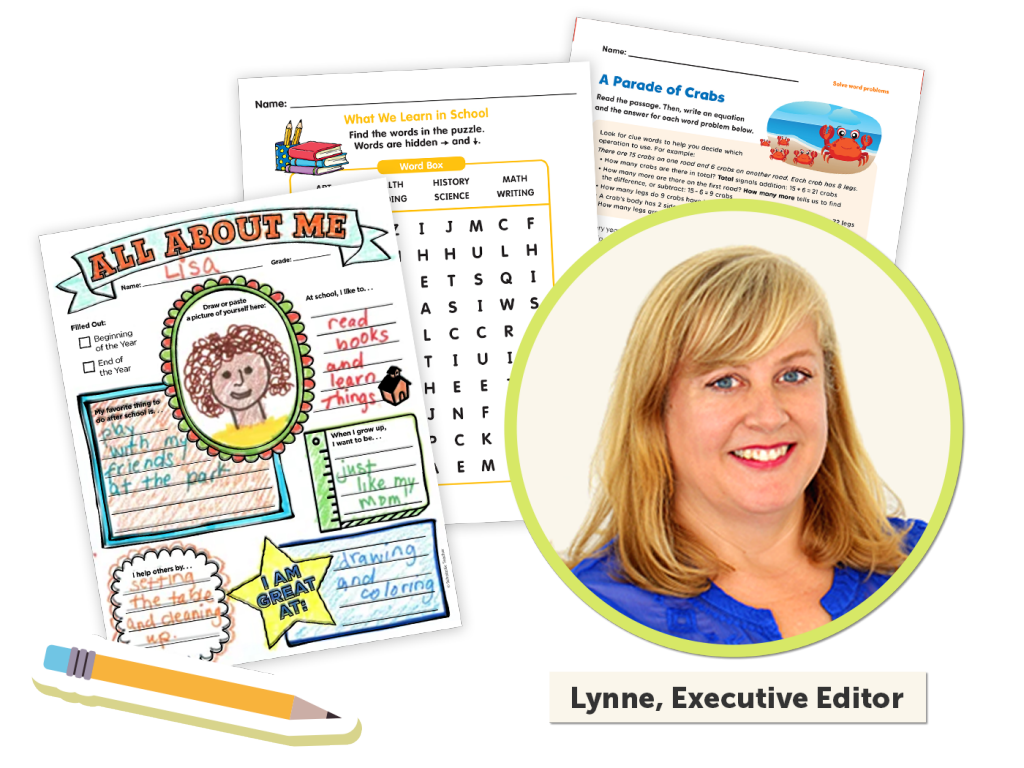 Image of Lynne, executive director and some assets
