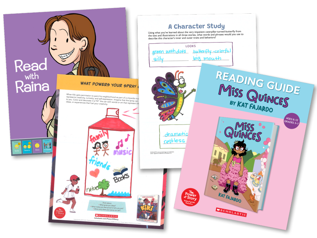 Image of book guides for popular children's books
