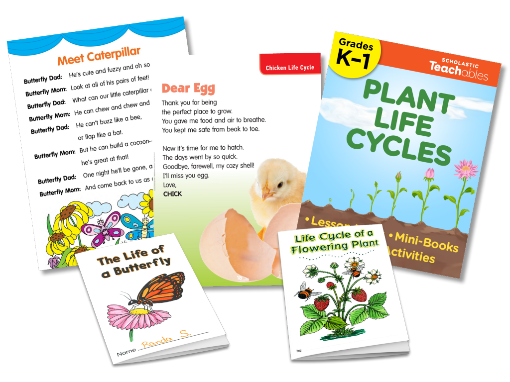 Image of resources about language arts
