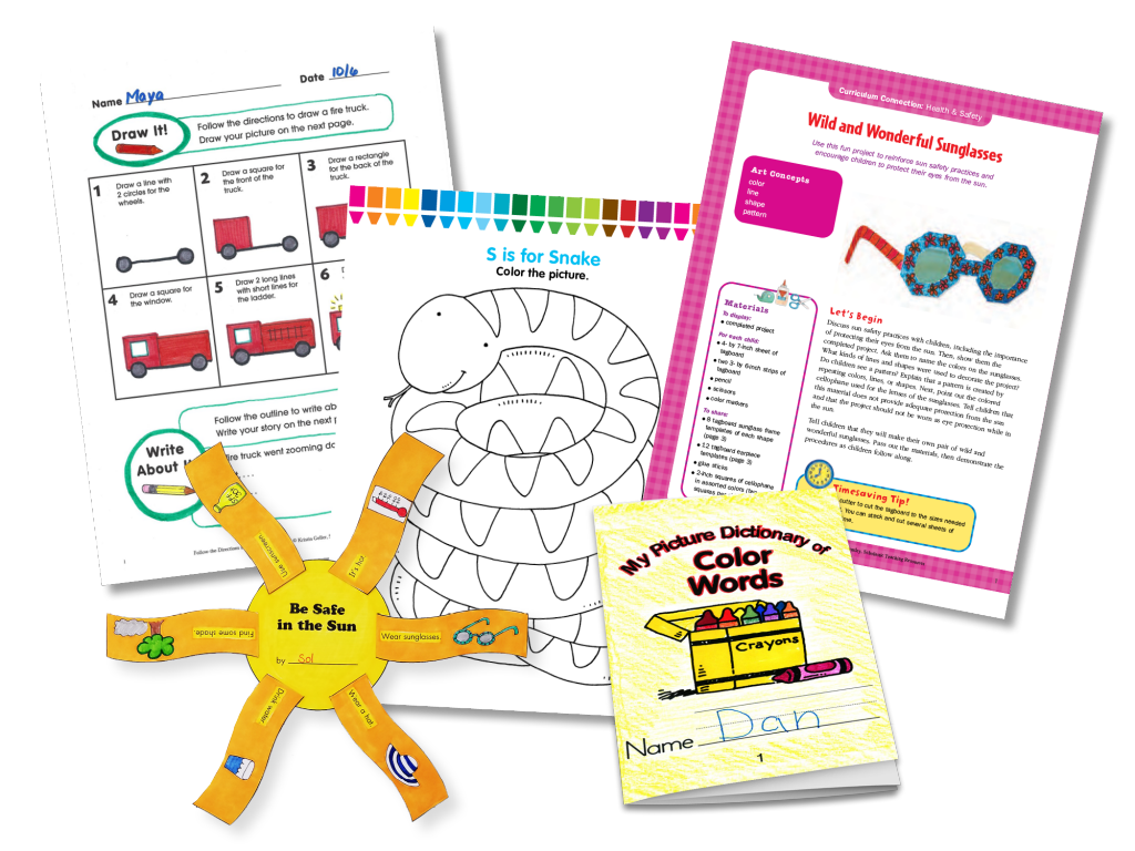 Image of coloring resources