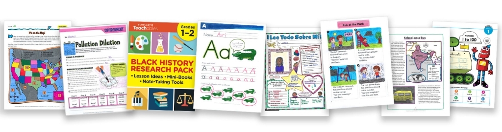 Newsletters from Scholastic Teachables
